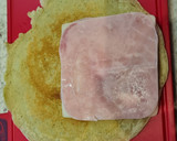 Foto del paso 5 de la receta: Creps de pesto con jamón York y queso