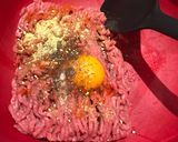 Spenótos pulykafasírt recept fázis 2 fotója
