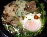 รูปขั้นตอนการทำที่ 3 ของ ก๋วยจั๊บยวนไข่ตอก/ไข่ดาวน้ำ