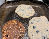 A picture of step 6 of Buckwheat Banana Pancakes (GF).