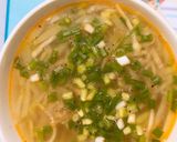 Hình bước làm 2 của món Canh bầu nấu tôm tươi