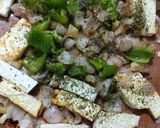 A picture of step 7 of Kadhai paneer.