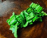 Hình bước làm 5 của món Bún dọc mùng