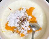 A picture of step 2 of Mango Shrikhand.