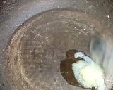 A picture of step 1 of Singhare Ke Ladoo(water chestnuts).