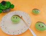 Foto langkah ke 8 dari resep Bolu Kukus Mingkem Hulk / Bolu karakter.
