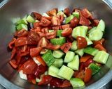 รูปขั้นตอนการทำที่ 2 ของ Gazpacho Soup