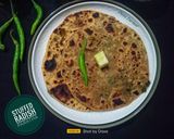 A picture of step 11 of Stuffed Radish Paratha (Stuffed Mooli Paratha).