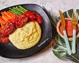 Foto langkah ke 6 dari resep 866. 🥩 Patty Daging Sapi Mashed Potato Saus BBQ.