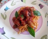 Foto del passaggio 11 della ricetta Chitarrine al sugo con polpettine di melanzane