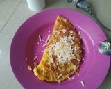 A picture of step 6 of Ammolet filled cheese.