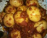 Foto langkah ke 3 dari resep Telur pedas manis.