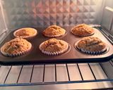 Gambar langkah 6 resipi 👩‍🍳Peanut Butter Banana Chocolate Chip Muffins.