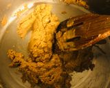A picture of step 2 of Gud Papdi.