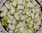 A picture of step 1 of Gourd vegetable.