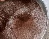 A picture of step 2 of Brownie cake.