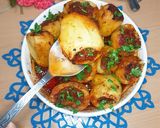 صورة لخطوة 6 من وصفة بطاطس محشية لحمة مفرومة 😋😋