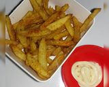 Foto langkah ke 8 dari resep Crispy French Fries ala McD #tipsntrick.