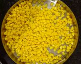 A picture of step 2 of Butter Corn Chaat.