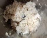 A picture of step 4 of Tavsole (cucumber dosa) and Naral ras (coconut milk sweet).