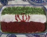 عکس مرحله 3 از دستور 🇮🇷🍜سالاد الویه طرح پرچم ایران جااان🍜🇮🇷