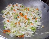 A picture of step 4 of Chinese fried rice.