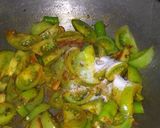 A picture of step 6 of Raw tomato sabji.