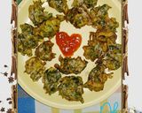 A picture of step 3 of Palak Pakoda.