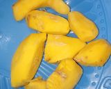 A picture of step 1 of Ginger lemon juice🍸.