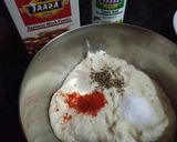 A picture of step 3 of Palak bites.