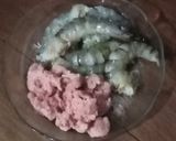 Foto langkah ke 1 dari resep Siomay Udang Sayur Saus Bayam Belimbing Wuluh.
