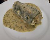 Görög töltött cukkini recept fázis 10 fotója
