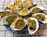 Hình bước làm 5 của món Hàu nướng mỡ hành và hàu nướng phô mai