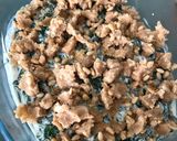Kecskesajtos spenót crumble recept fázis 4 fotója