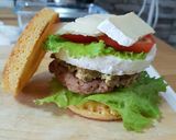 รูปขั้นตอนการทำที่ 3 ของ Almond burger Keto