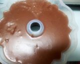 Foto langkah ke 3 dari resep Pudding Brownies(pudding roti tawar).