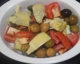 Foto del paso 5 de la receta Ensalada con tomate, alcachofa y encurtidos