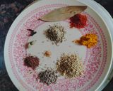 A picture of step 3 of Marwadi Gatte ki kadhi.