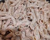 Sonkás-sajtos tészta recept fázis 3 fotója