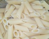 A picture of step 1 of Chicken Pasta.