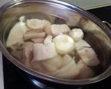 Foto del paso 3 de la receta Callos con garbanzos de la Brigada Espartana (receta gallega)