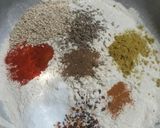 छोले मसाला पालक पूरी ( chole masala palak रेसिपी चरण 1 फोटो