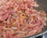 Foto del paso 2 de la receta: Espaguetis carbonara sin nata