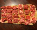 A picture of step 1 of California Farm Beer Braised Beef.