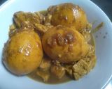 Foto langkah ke 6 dari resep Telur Tahu Petis Manis.