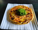 લીલા લસણ ની ચટણી (Grren Garlic Chutney Recipe In Gujarati) રેસીપી સ્ટેપ3ફોટો