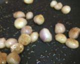 A picture of step 2 of Urad dal chutney/without coconut chutney.