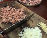 Foto del paso 1 de la receta: Tallarines 🍝 con ragú de chorizo 🐷