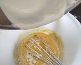 A picture of step 3 of Japanese Cheesecake.