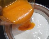 A picture of step 5 of Orange Tang Ice cream.
